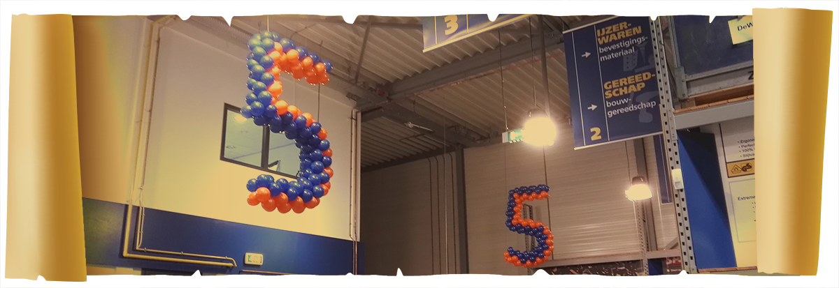 balloncijfer5